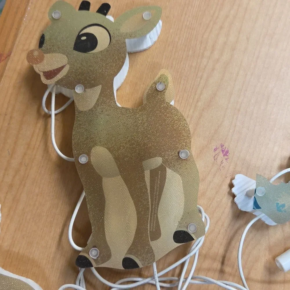 Rudoloh The Red Nosed Reindeer‎ Collection. Lights, Movies, Book